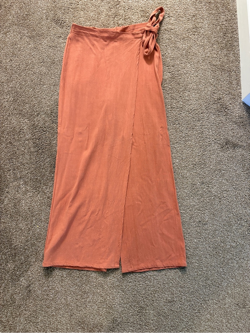 Women's Wrap Pant in Rust